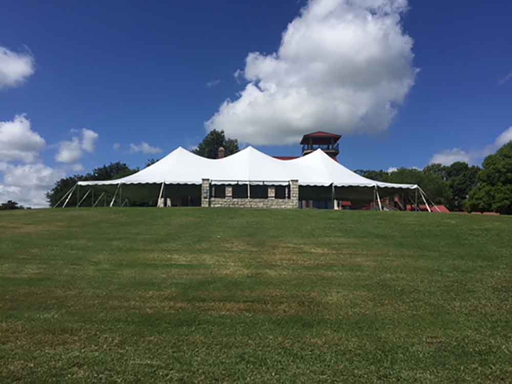 40x80 white party tent