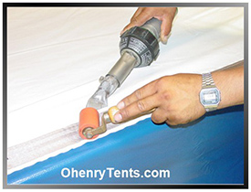 Manufacturing info on Ohenry Party Tents