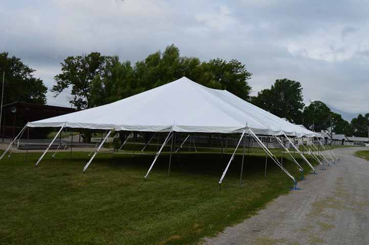 40x200 Pole Tent