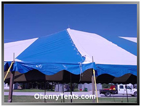 party tent weather flap