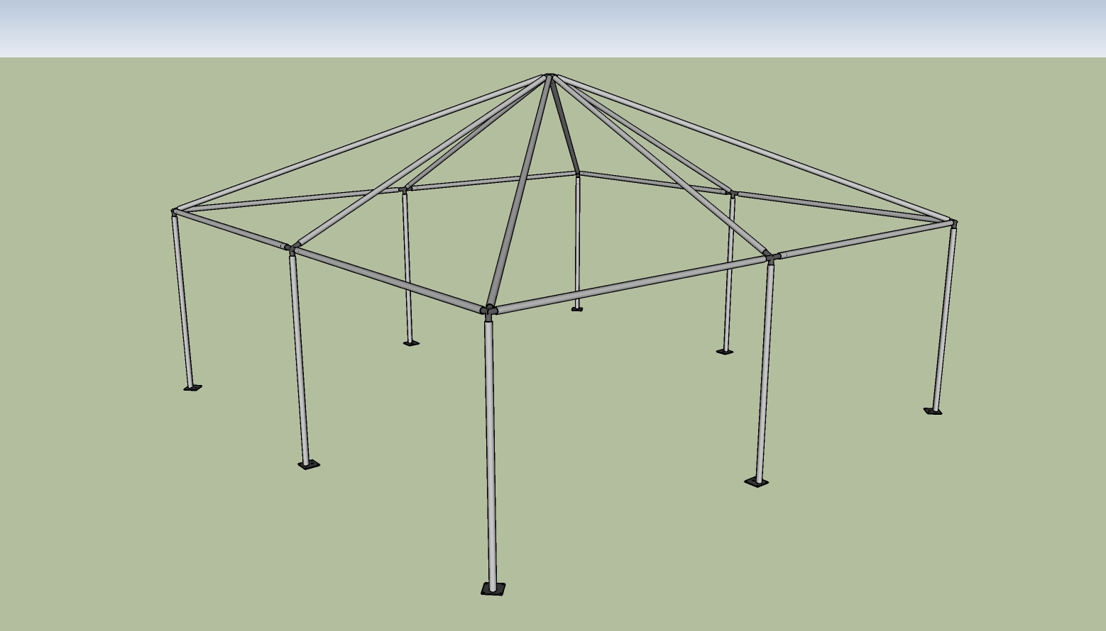 20x20 event tent