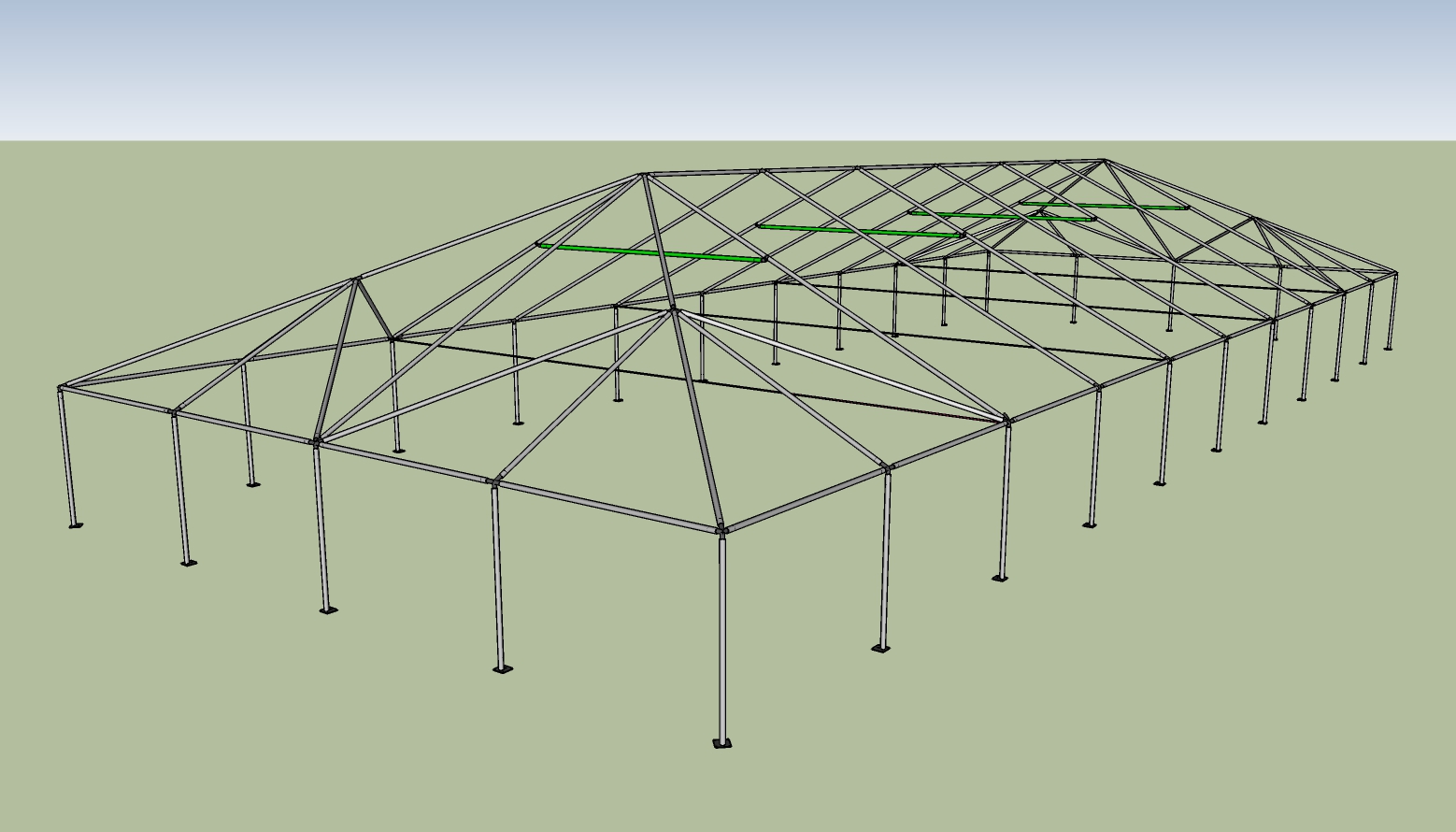 40x100 Frame Tent | Quality American Made Party Tents