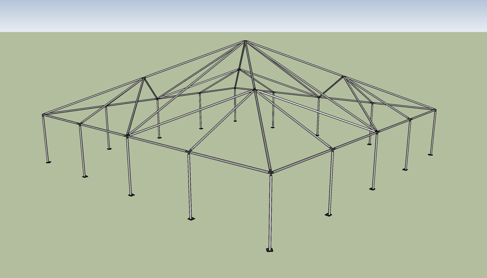 40x40 tent