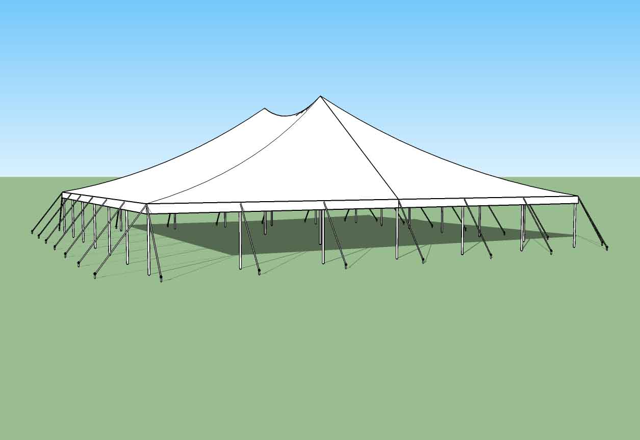 60x60 High Peak Party Tent | Ohenry 