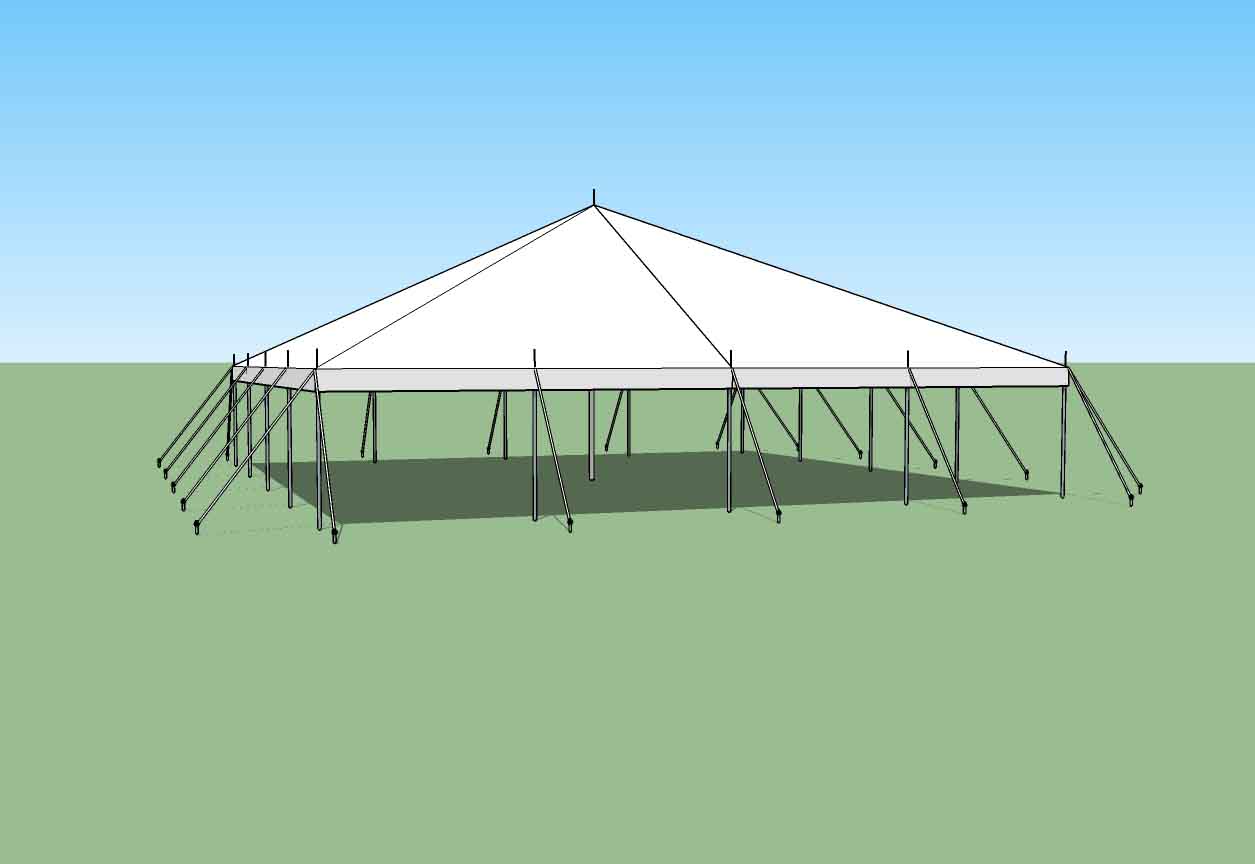 40X40 Frame Tent - Destination Events