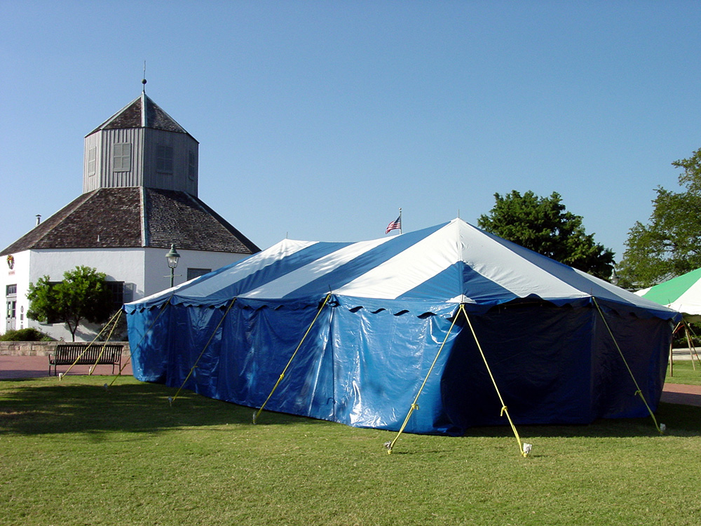 20x40 pole type party tent