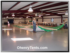 party tent building facility
